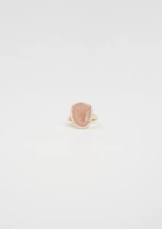 Blush Rocky Ring sold by La Garconne