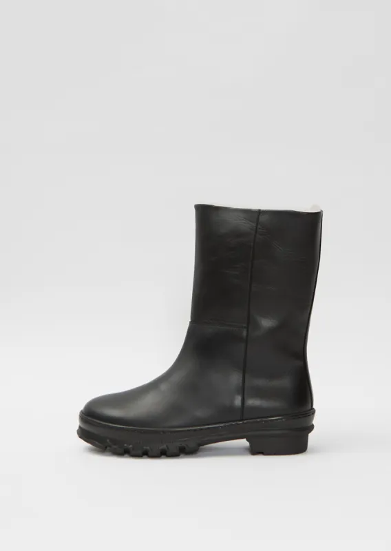 Oiled Garden Mid Boot sold by La Garconne