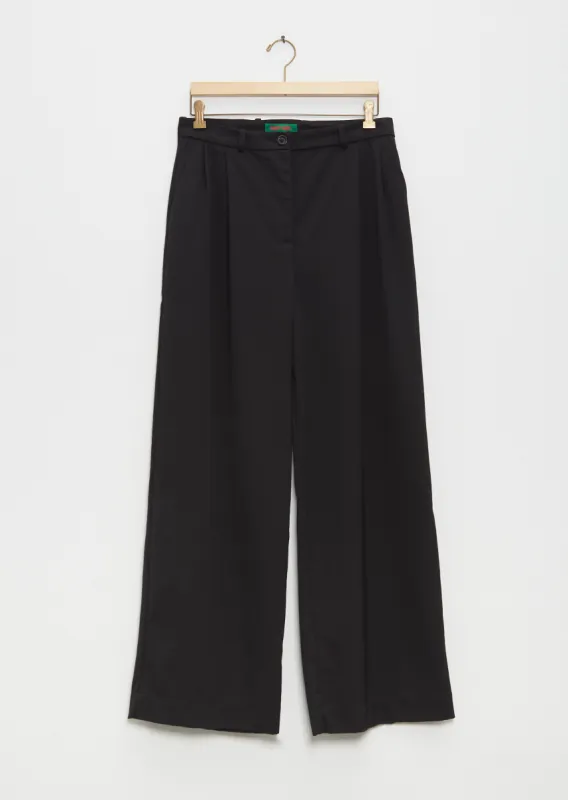 QQ Wool and Cotton Pant sold by La Garconne