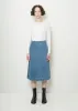 A—Line Denim Skirt sold by La Garconne