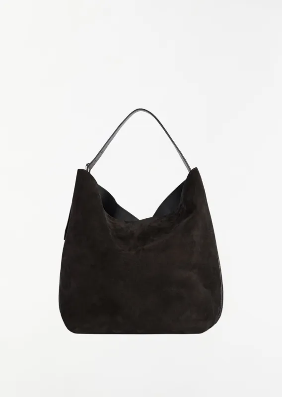 Belted Suede Tote sold by La Garconne