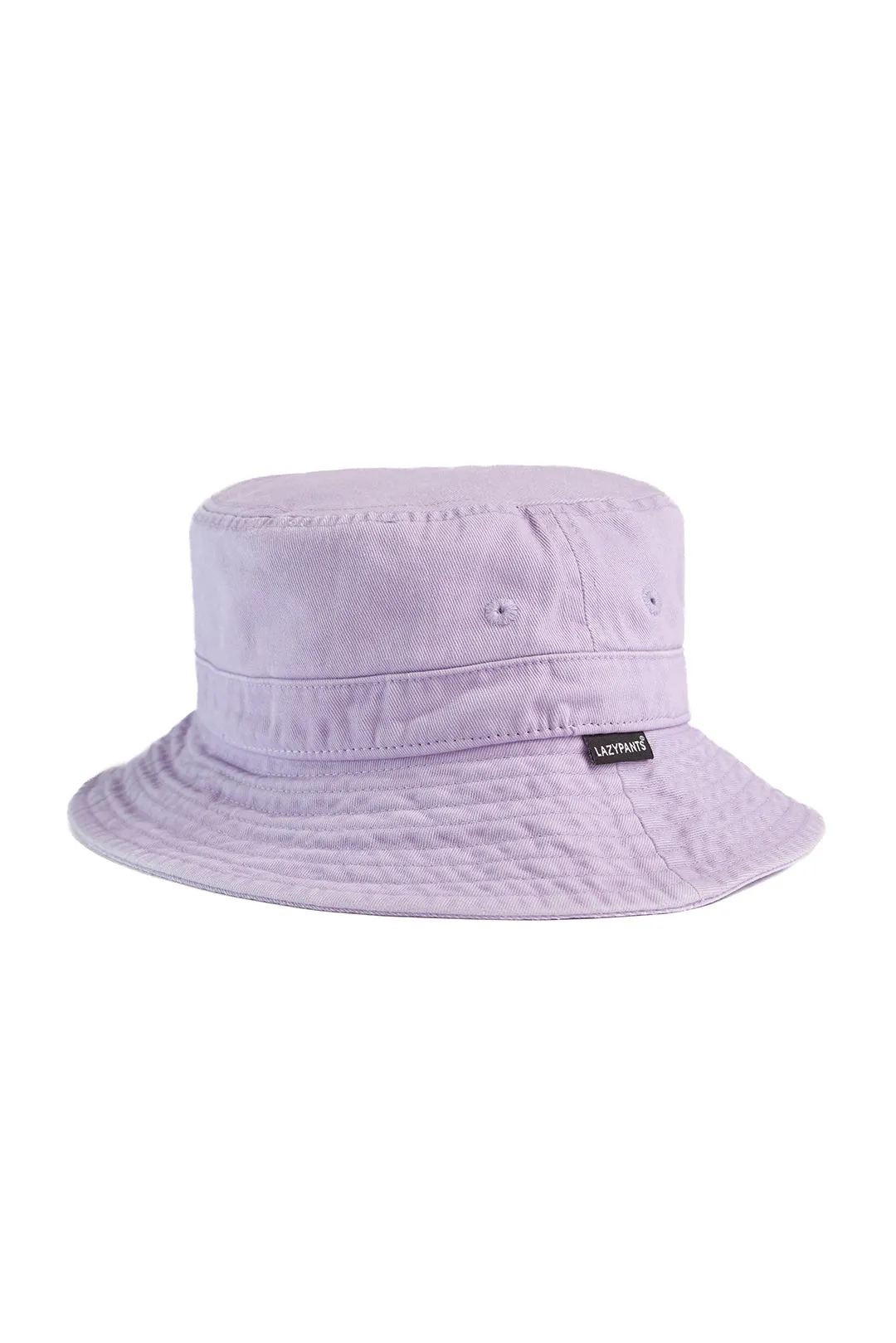 🎁 Washed cotton twill dad’s bucket hat in orchid (100% off) sold by Lazypants