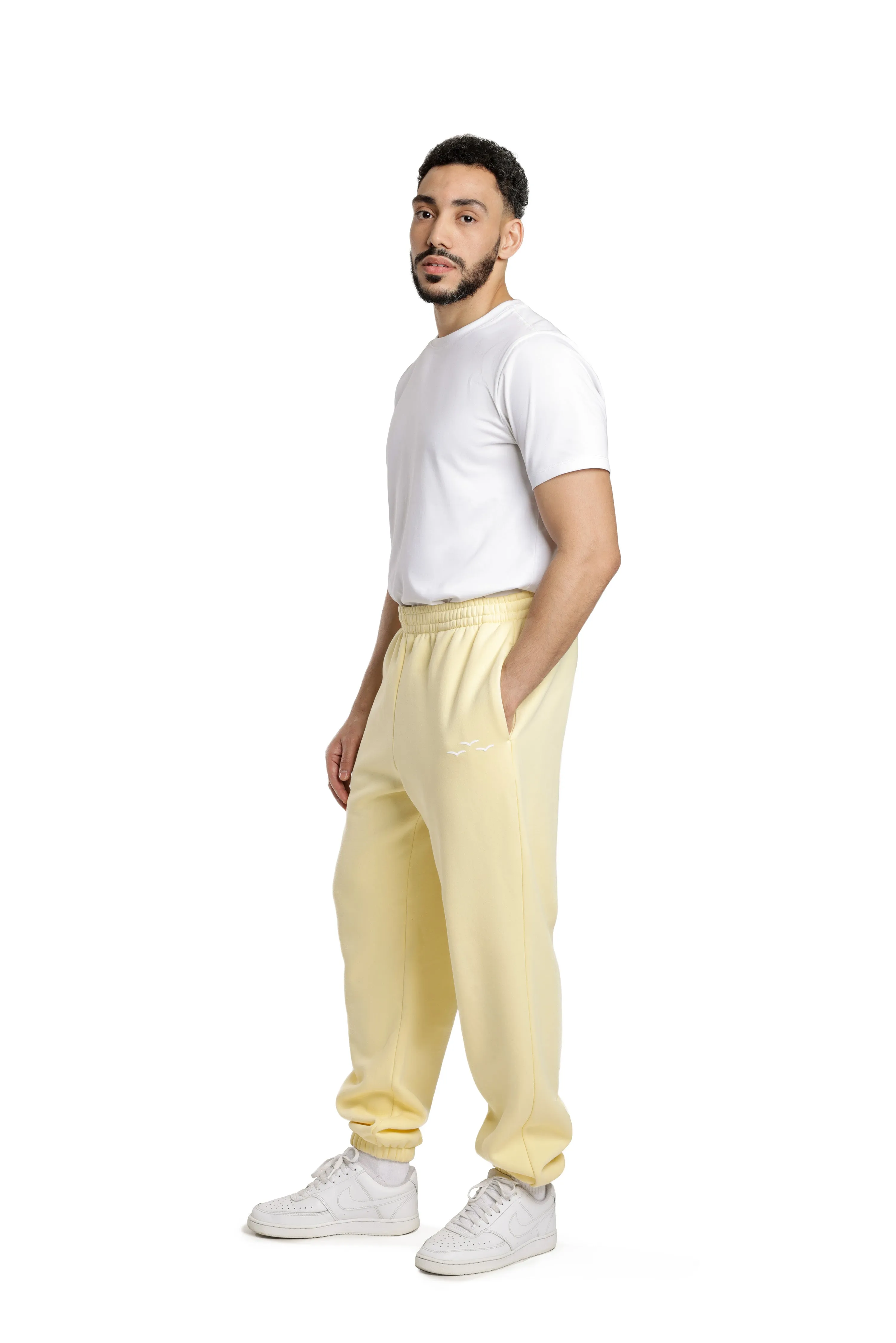 Men's jogger in banana yellow sold by Lazypants product image thumbnail 3