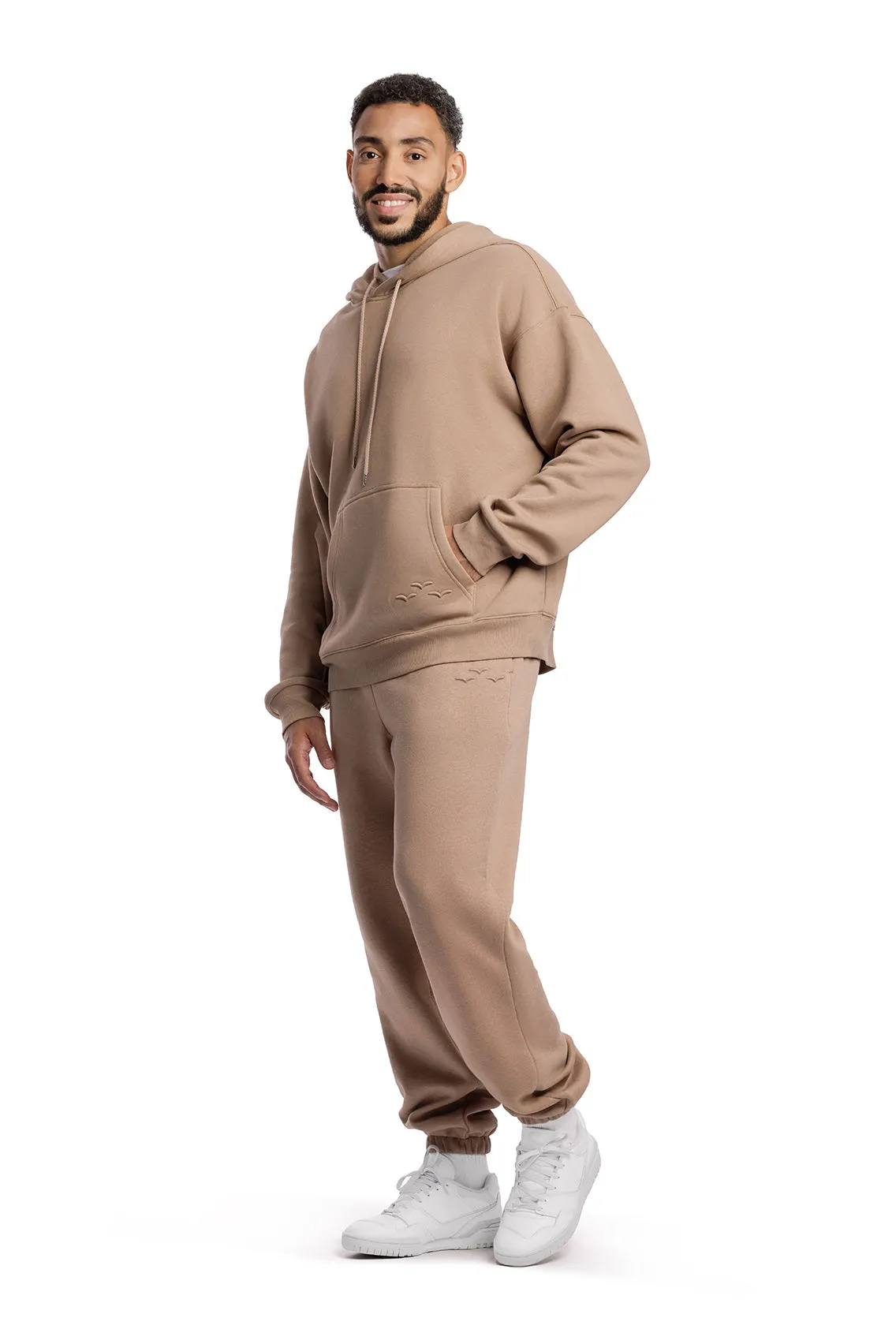 Men's tracksuit in camel sold by Lazypants product image thumbnail 3