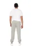 Men's premium fleece relaxed sweatpants in Vintage Pearl Grey sold by Lazypants