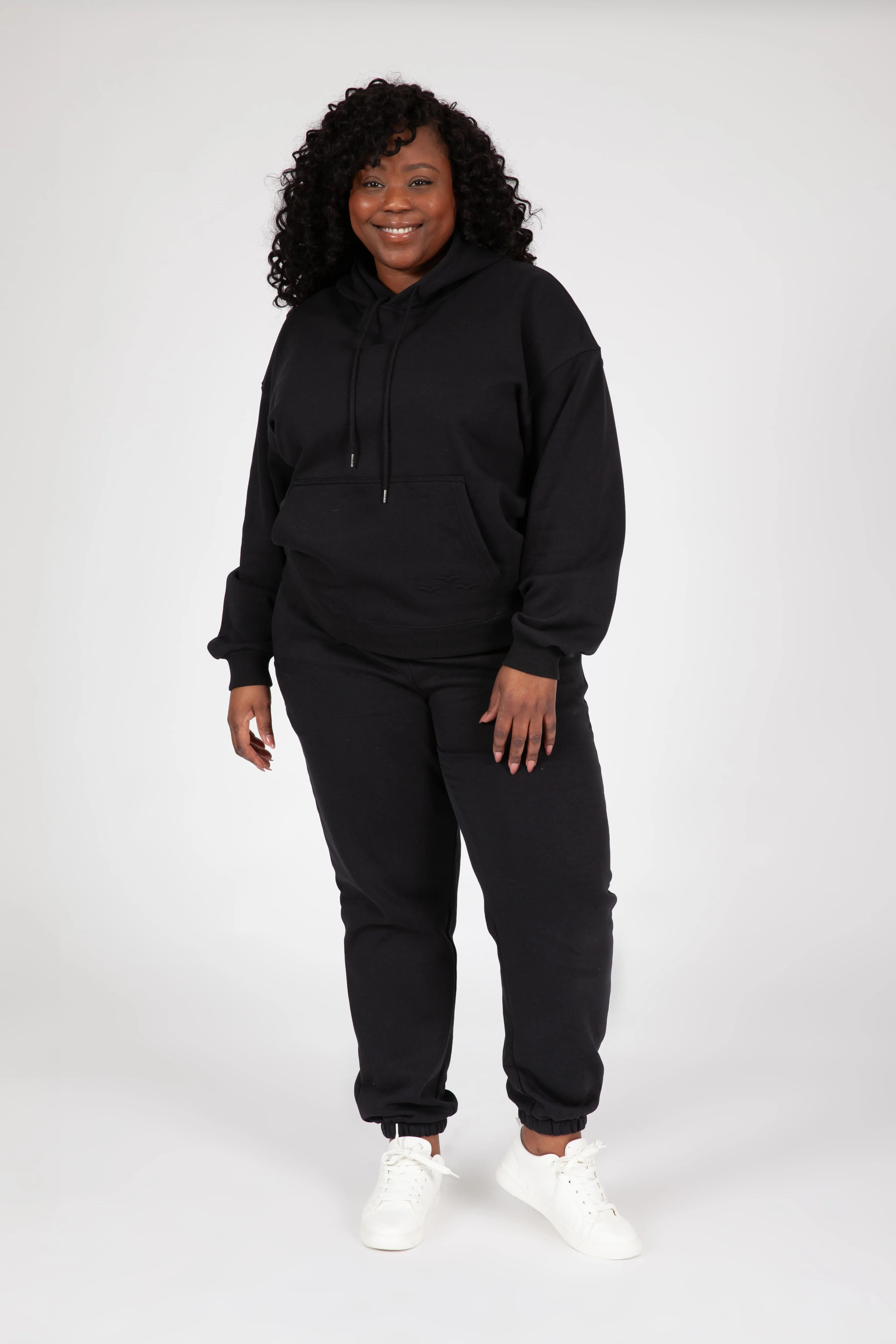Women's tracksuit set in black sold by Lazypants product image thumbnail 4