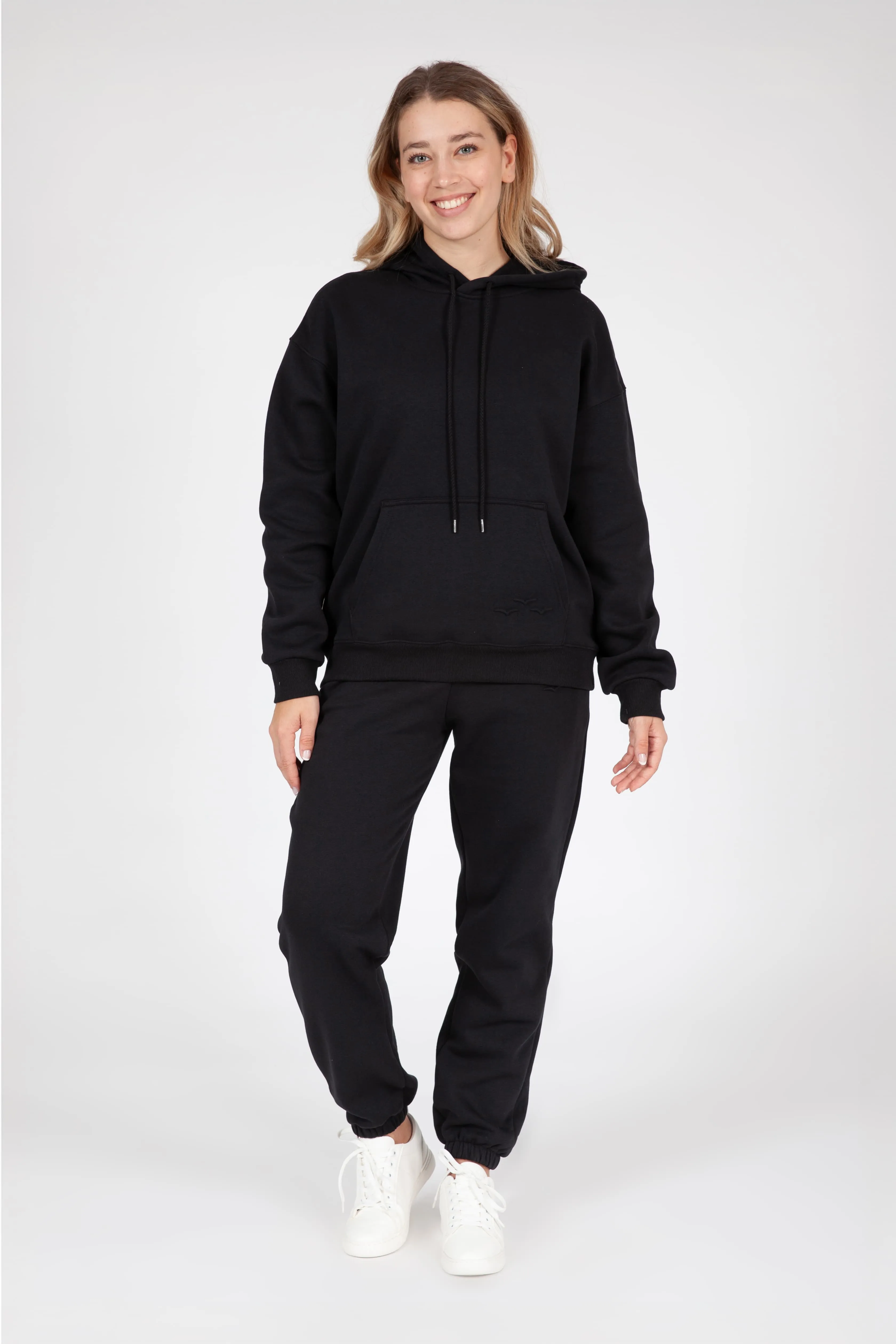 Women's tracksuit set in black sold by Lazypants