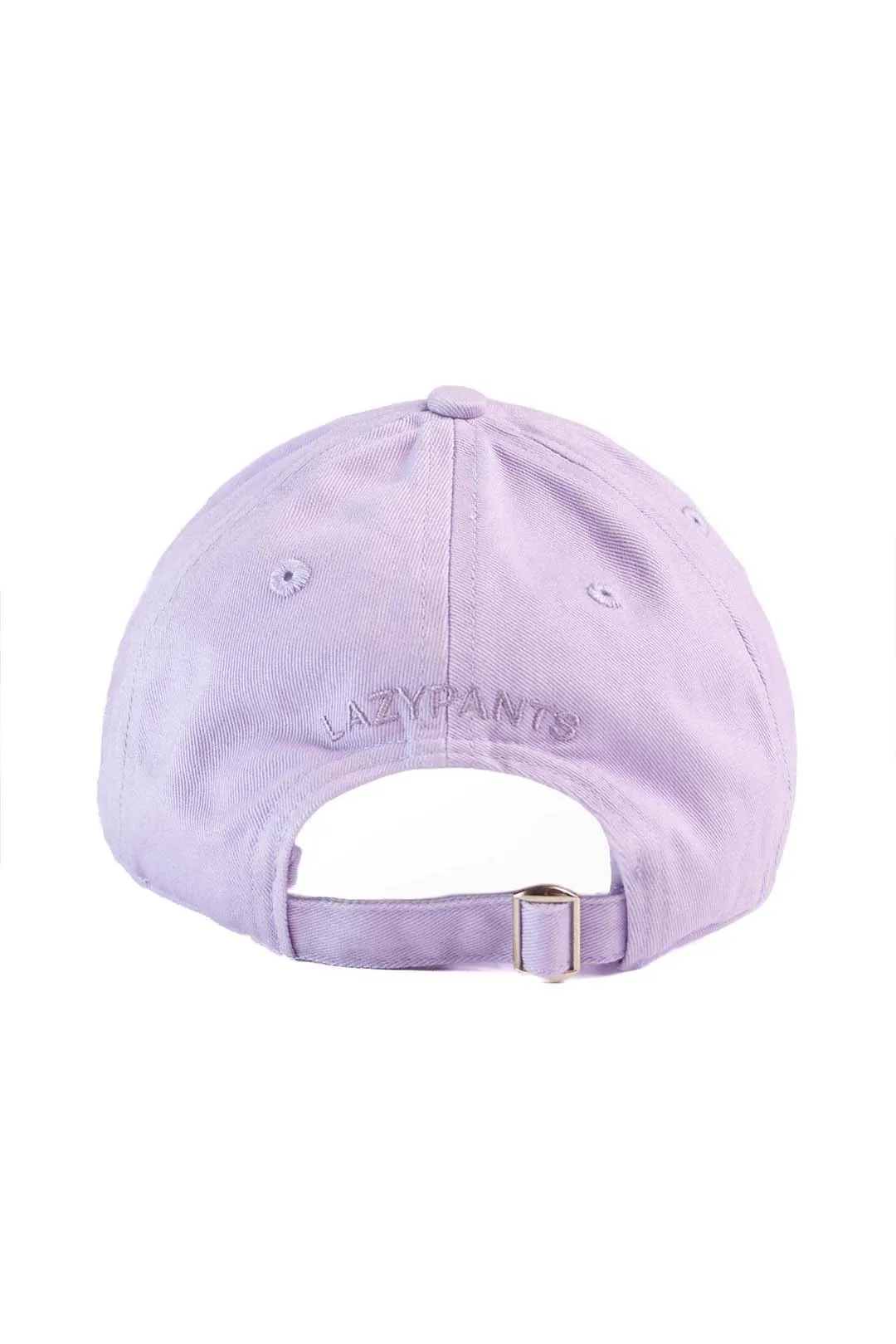 Washed cotton twill dad’s baseball cap in orchid sold by Lazypants product image thumbnail 2