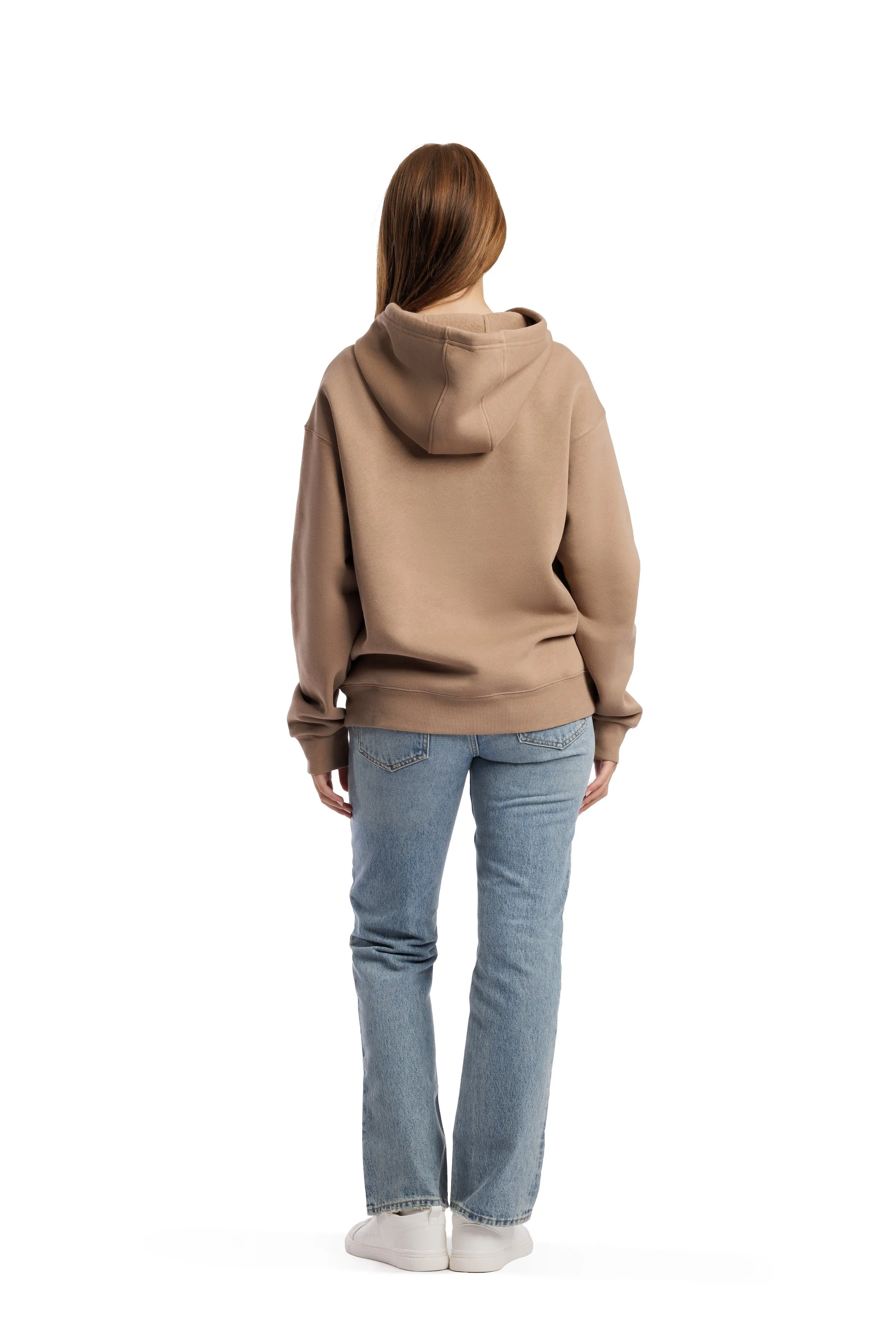 Fleece Oversized Hoodie in Camel sold by Lazypants product image thumbnail 2