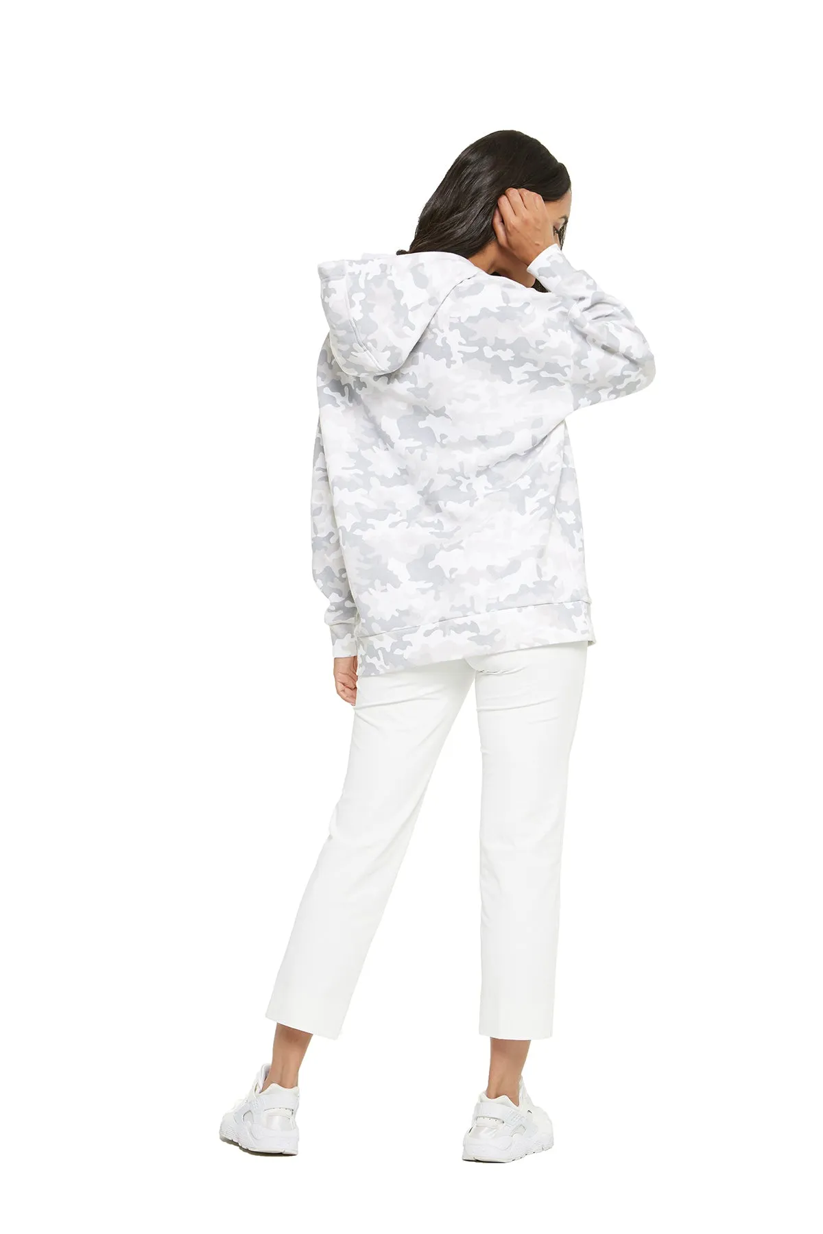 The Cooper Hoodie in White Camo sold by Lazypants product image thumbnail 5