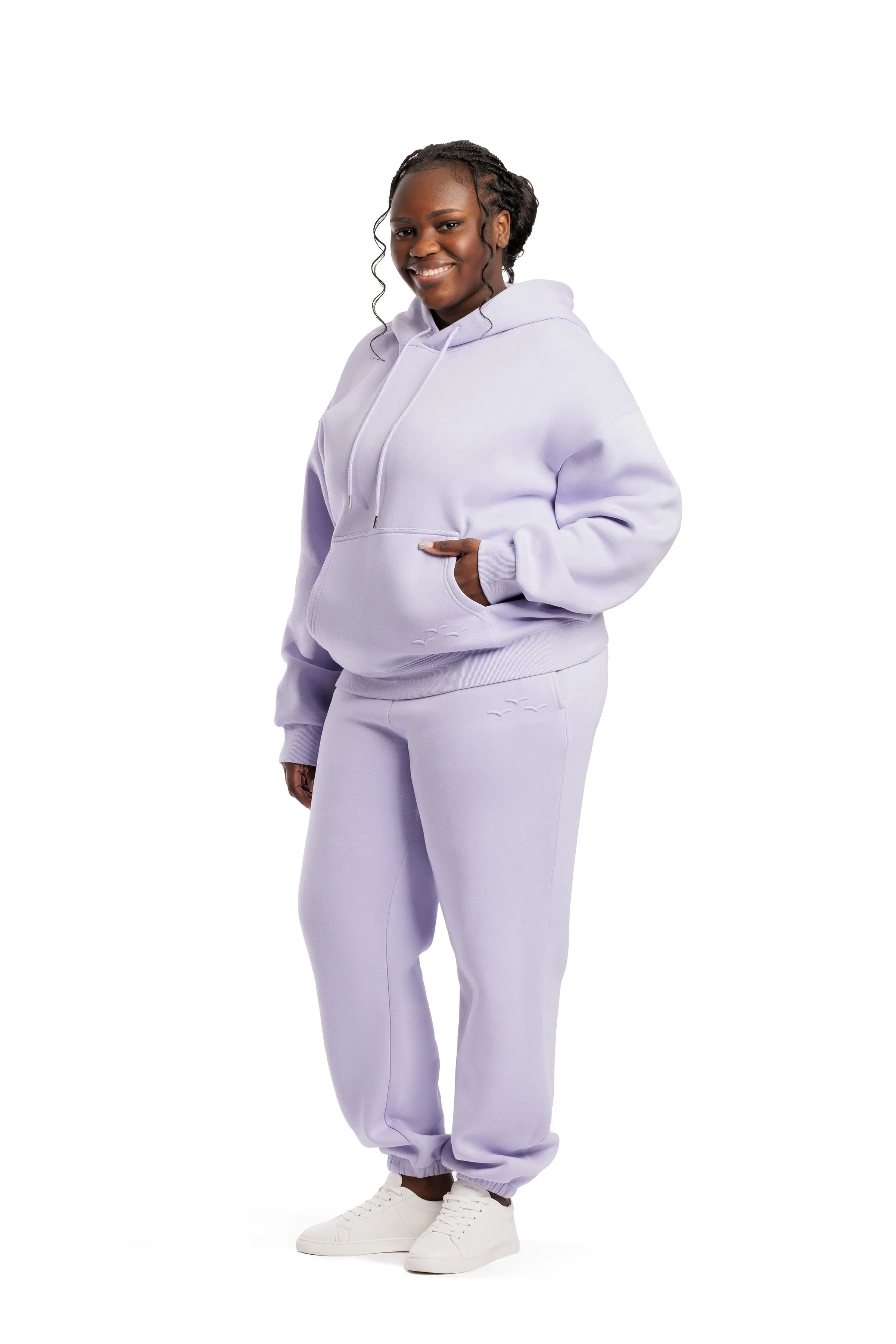Women's tracksuit in lavender sold by Lazypants product image thumbnail 5
