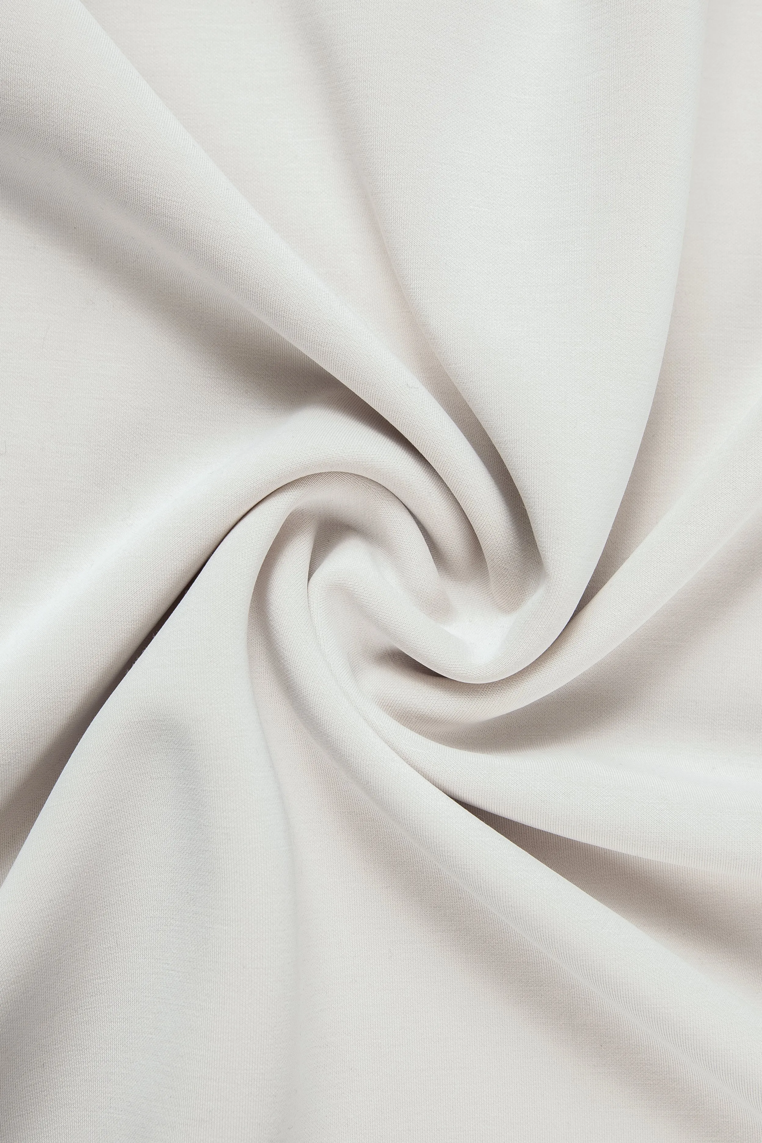 Luxe sueded double knit hoodie in bone sold by Lazypants product image thumbnail 5