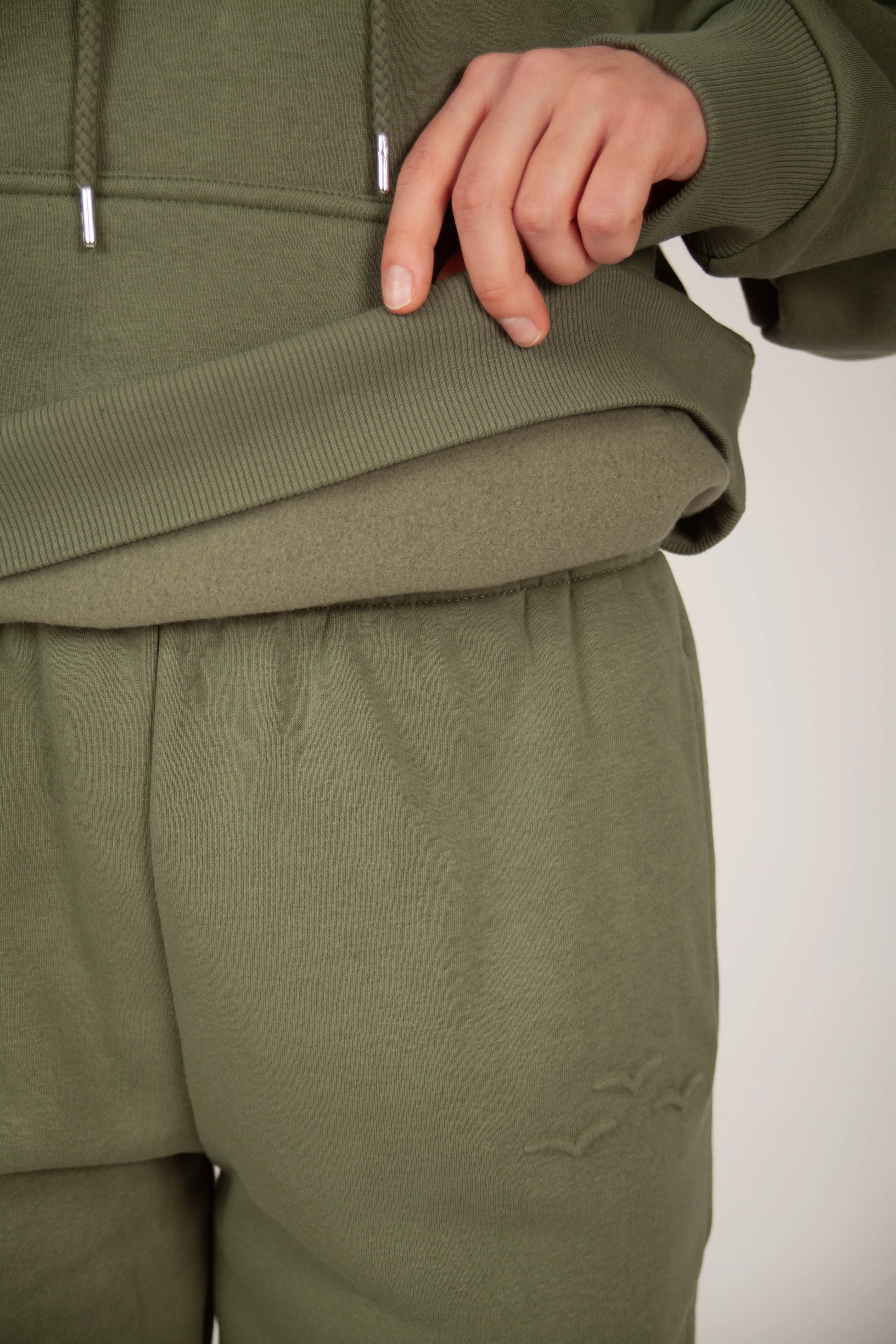 Born to Yap Hoodie In olive sold by Lazypants product image thumbnail 3