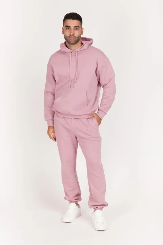 Men's hoodie in rose sold by Lazypants