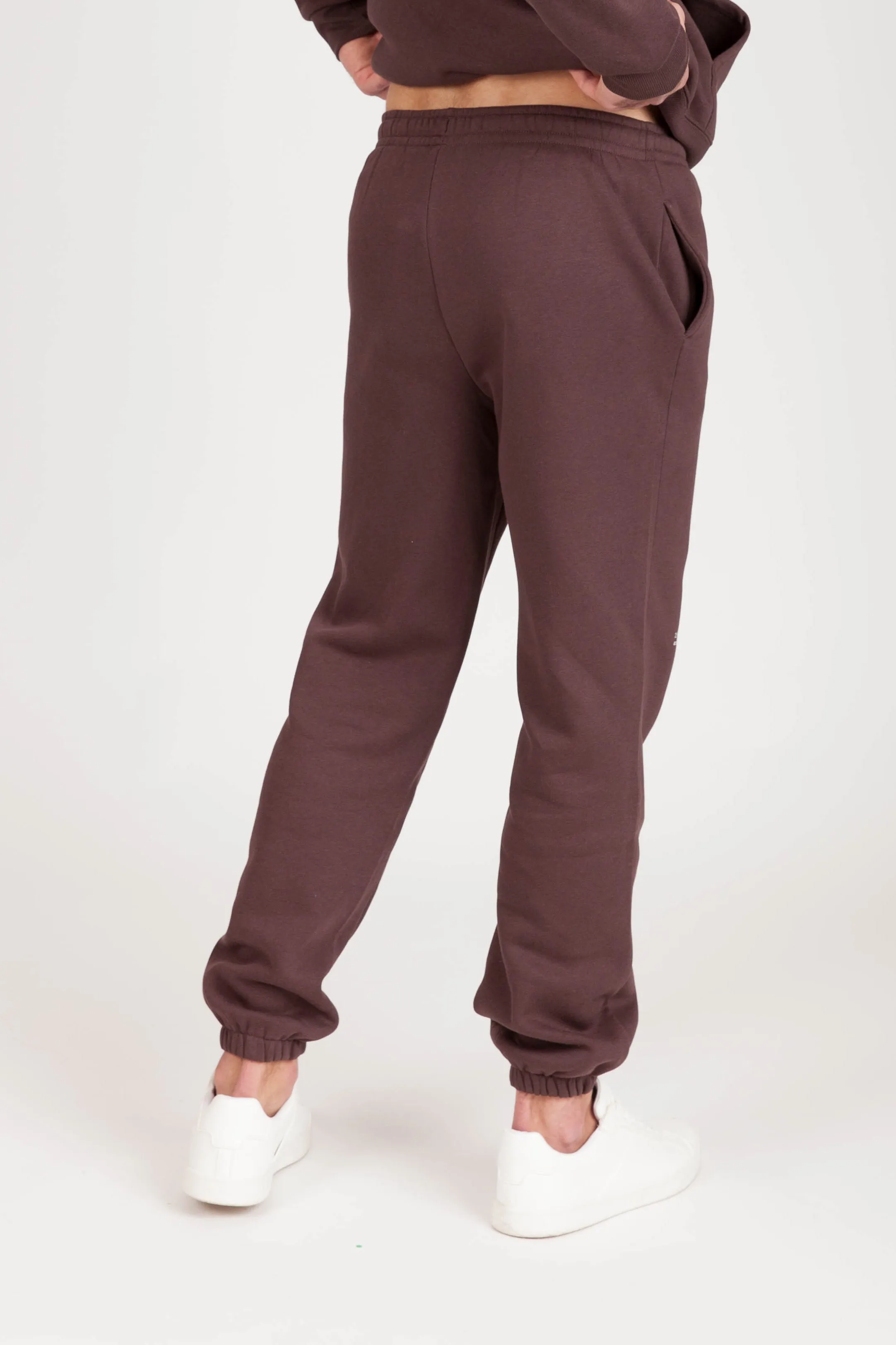 Men's "ARE YOU EVEN FROM MONTREAL" Joggers in Espresso sold by Lazypants product image thumbnail 5