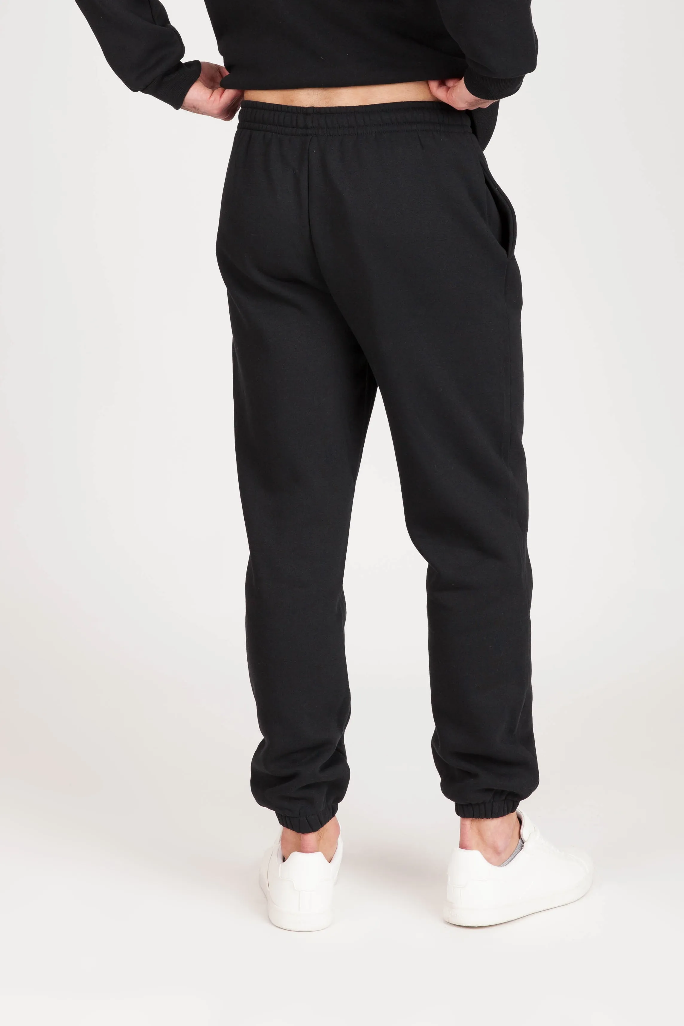 "SORRY PARDON QUOI" Men's Joggers in black sold by Lazypants product image thumbnail 5