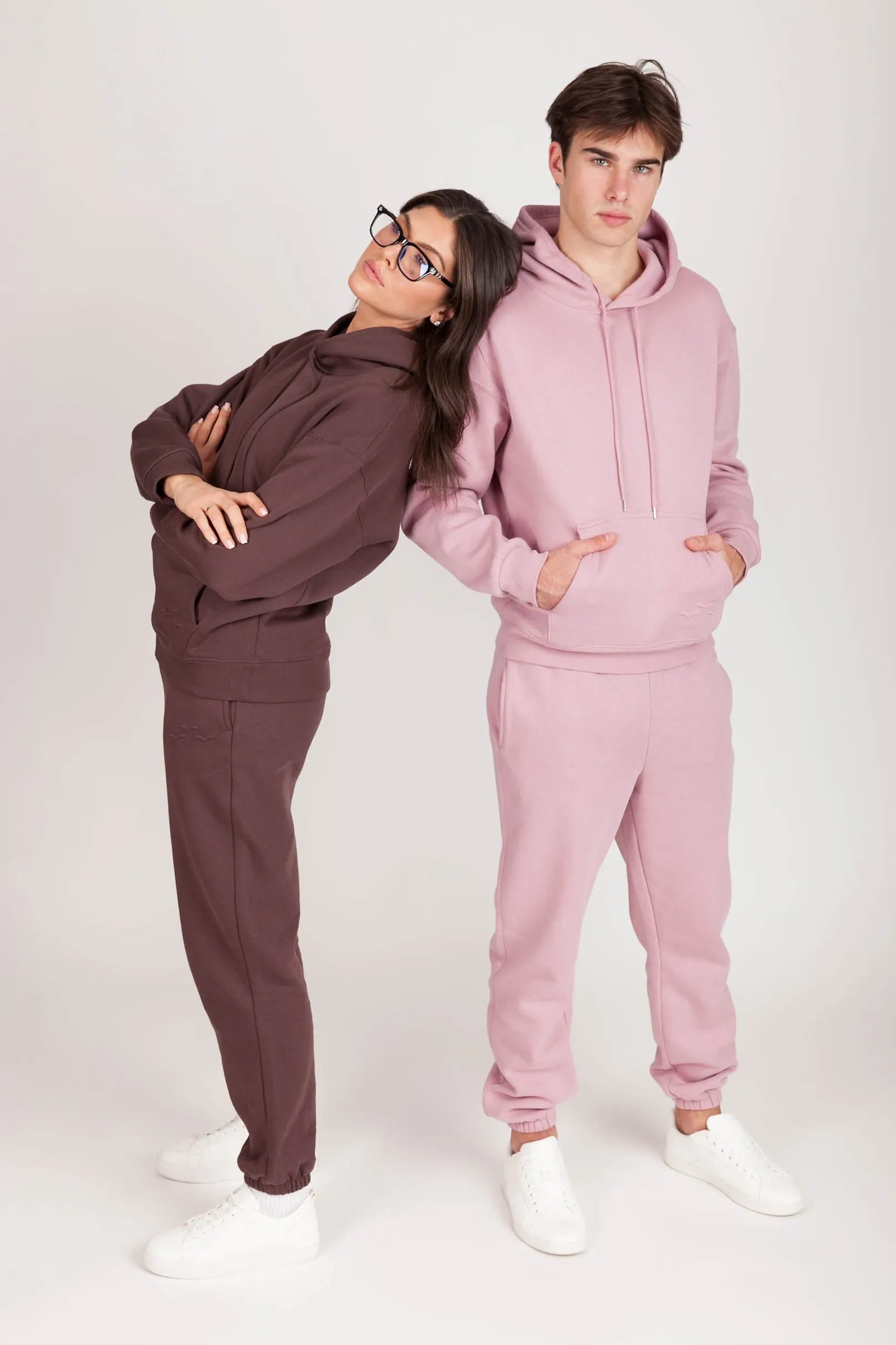 "JE CAN'T DEAL" TRACKSUIT in ROSE sold by Lazypants product image thumbnail 5