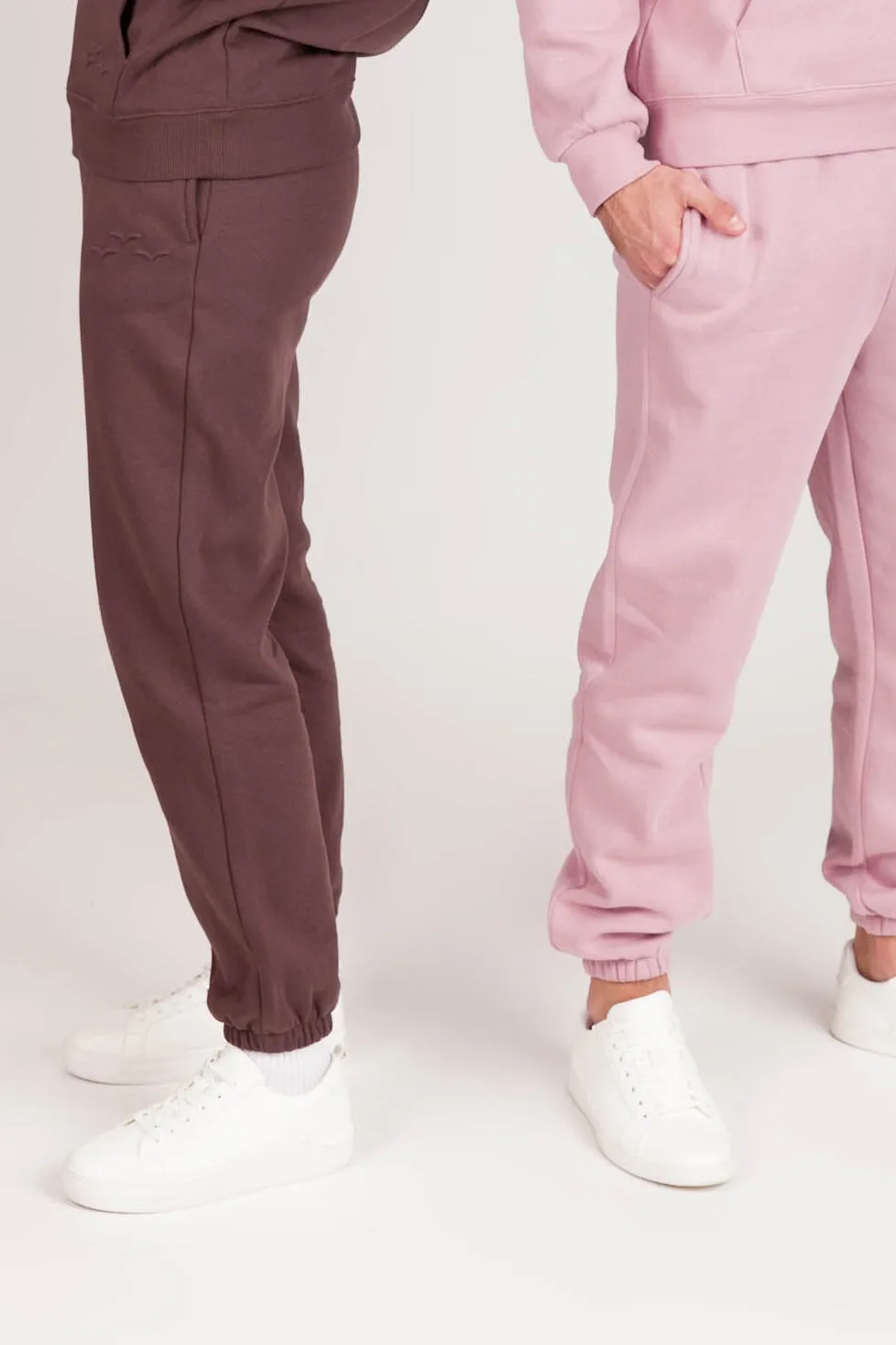 "JE CAN'T DEAL" JOGGERS in ROSE sold by Lazypants product image thumbnail 3