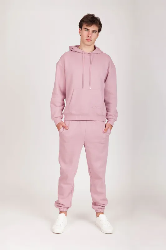 "JE CAN'T DEAL" HOODIE in ROSE sold by Lazypants