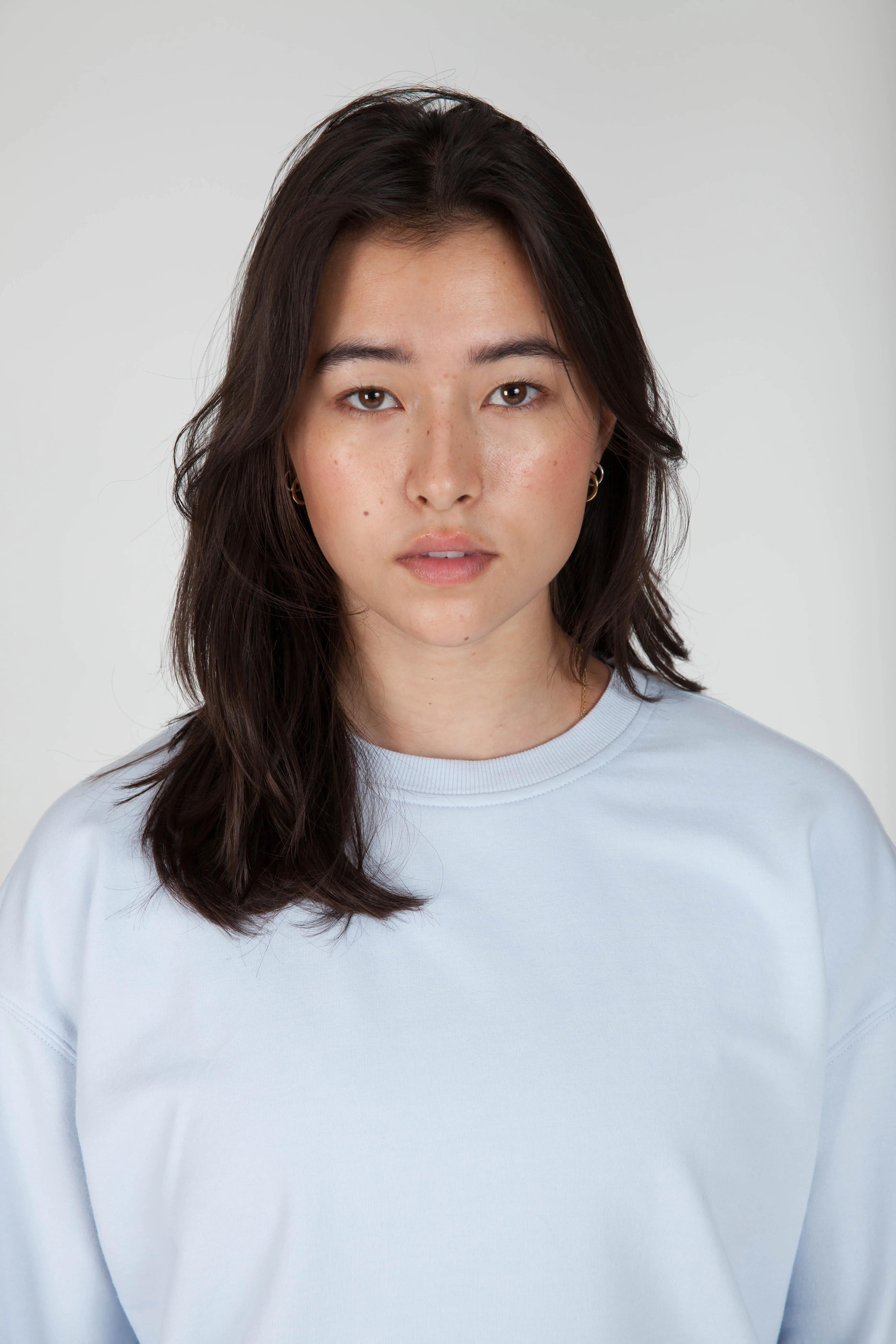 Soft-Touch Fleece Sweatshirt in Ice Blue sold by Lazypants product image thumbnail 4