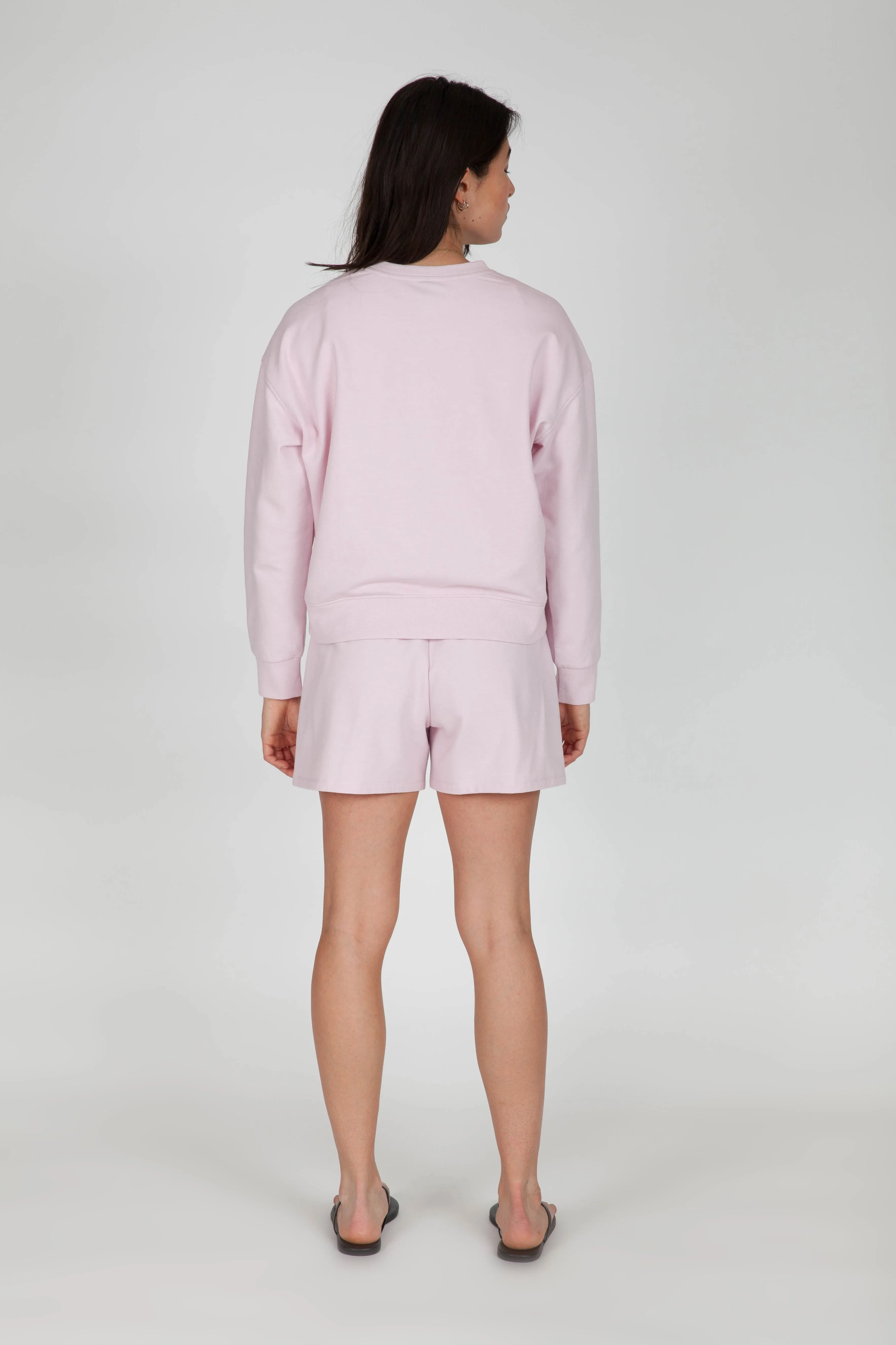 Soft-Touch Fleece Sweatshirt in Candy Pink sold by Lazypants product image thumbnail 5