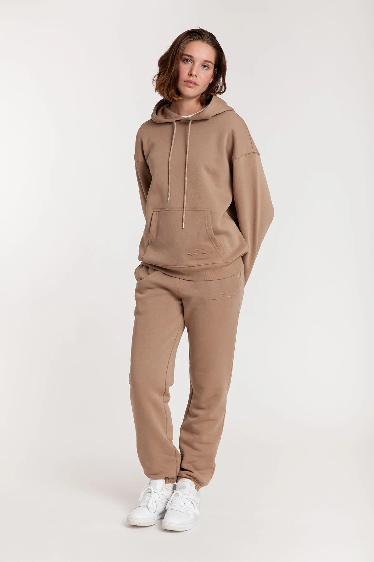 Fleece Oversized Hoodie in Camel sold by Lazypants product image thumbnail 2