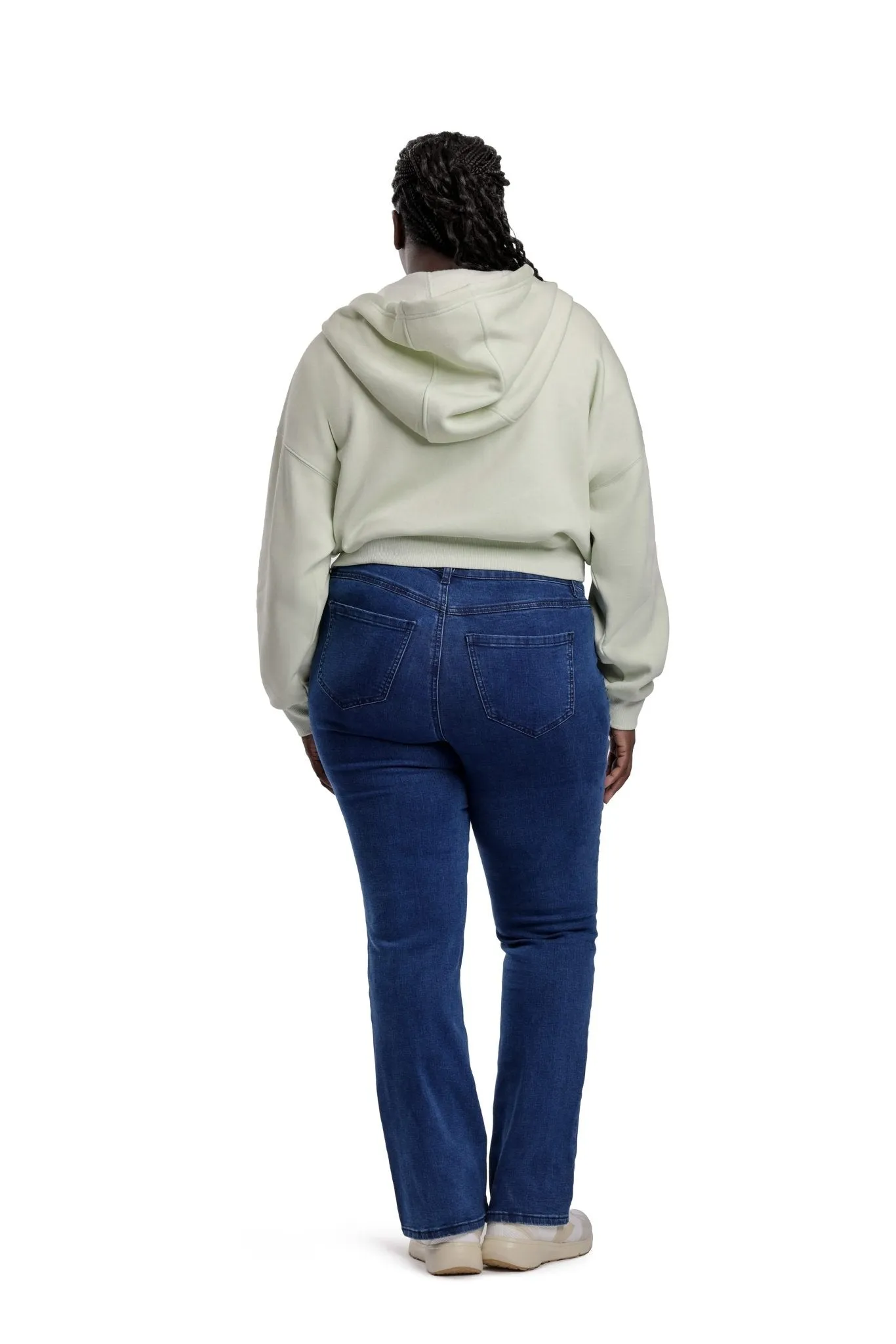 Oversized Zip Hoodie in Silver Green sold by Lazypants product image thumbnail 5