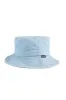 🎁 Washed cotton twill dad’s bucket hat in pastel blue (100% off) sold by Lazypants