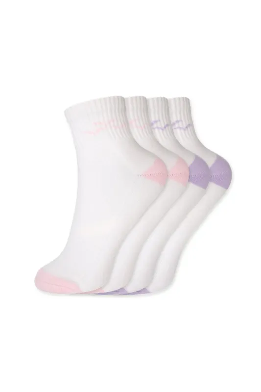 Lazy 2-Pack ankle socks orchid-bubblegum combo sold by Lazypants