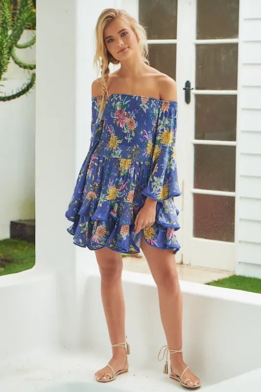 Acai Print Primrose Dress sold by Lilac and Mila