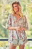Orange Blossom Print Chloe Top sold by Lilac and Mila