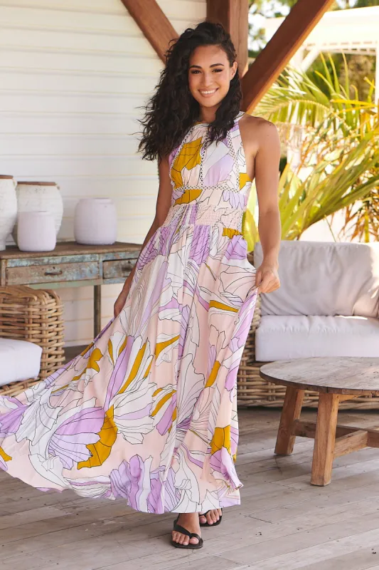 Lavender Swirl Print Endless Summer sold by Lilac and Mila