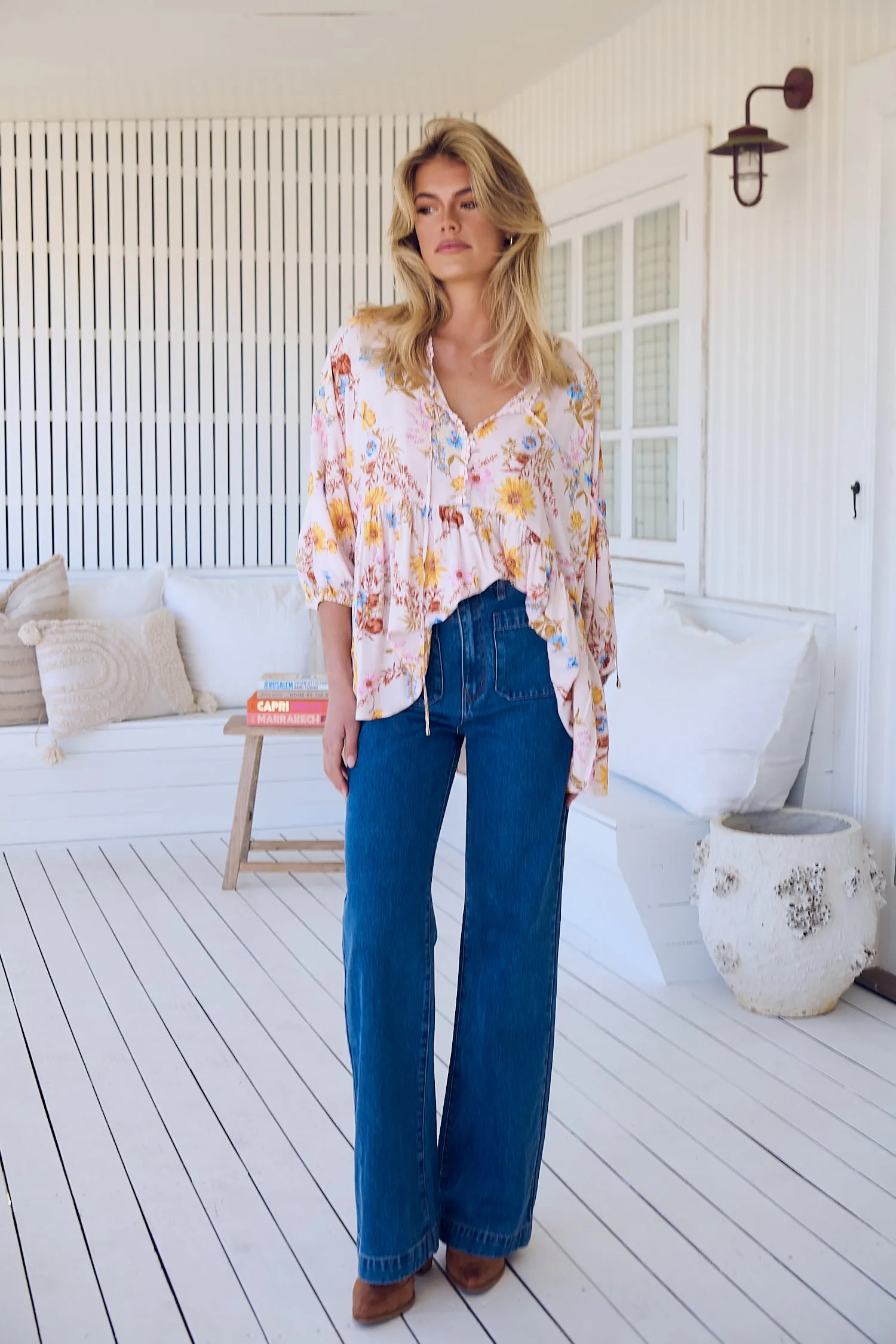 Bambalina Print Chloe Top sold by Lilac and Mila product image thumbnail 4