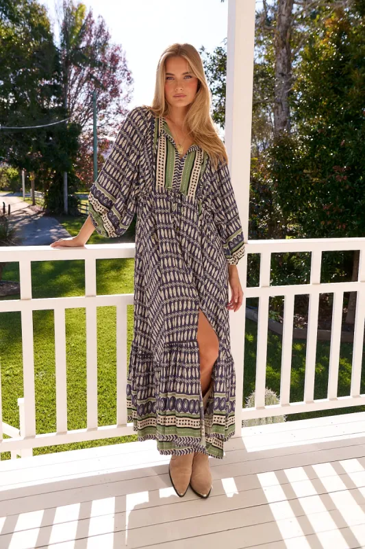 Lorena Print Catalonia Maxi sold by Lilac and Mila