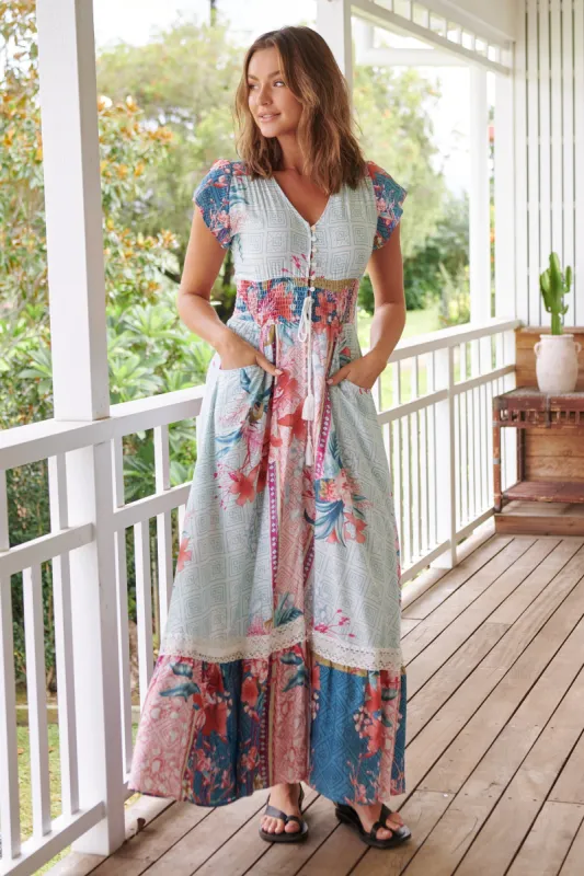 Cemeli Print Romi Maxi Dress sold by Lilac and Mila