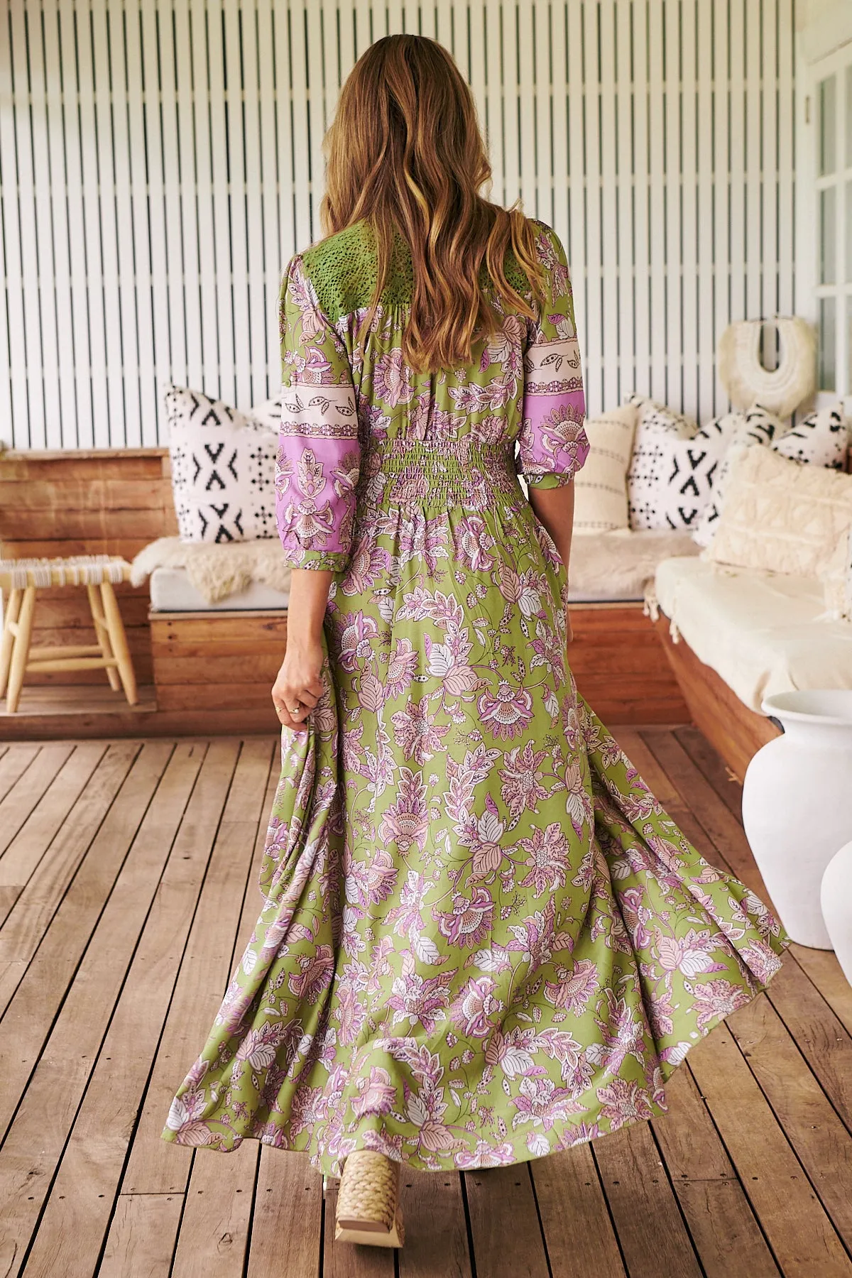 Kaffir Print Indiana Maxi sold by Lilac and Mila product image thumbnail 4