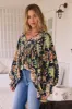 Brielle Print Paloma Blouse sold by Lilac and Mila