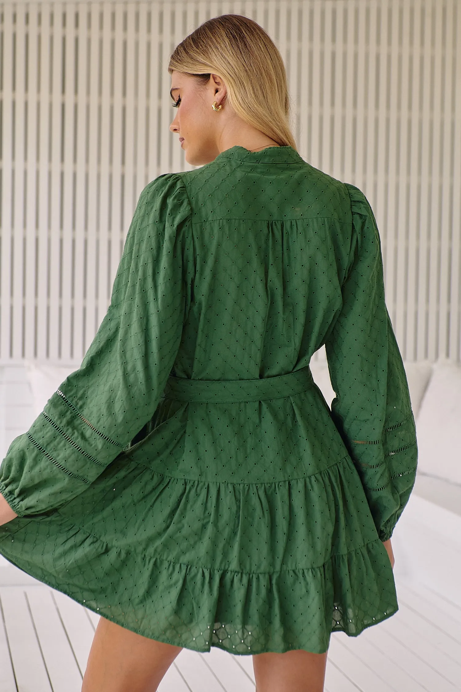 Embroidered Pine Jayde Mini sold by Lilac and Mila product image thumbnail 4