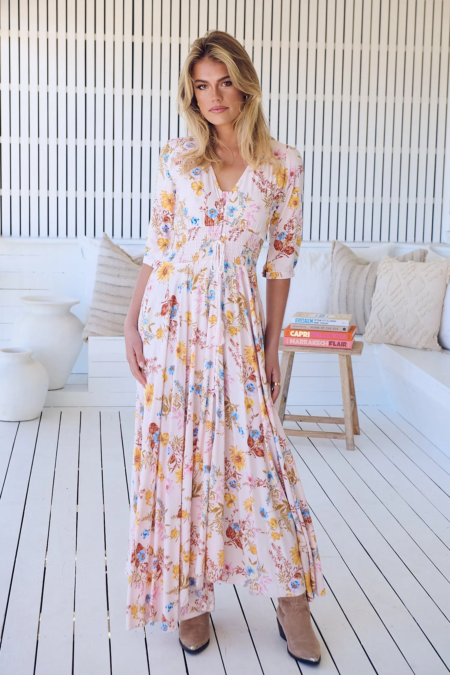 Bambalina Print Indiana Maxi sold by Lilac and Mila product image thumbnail 5