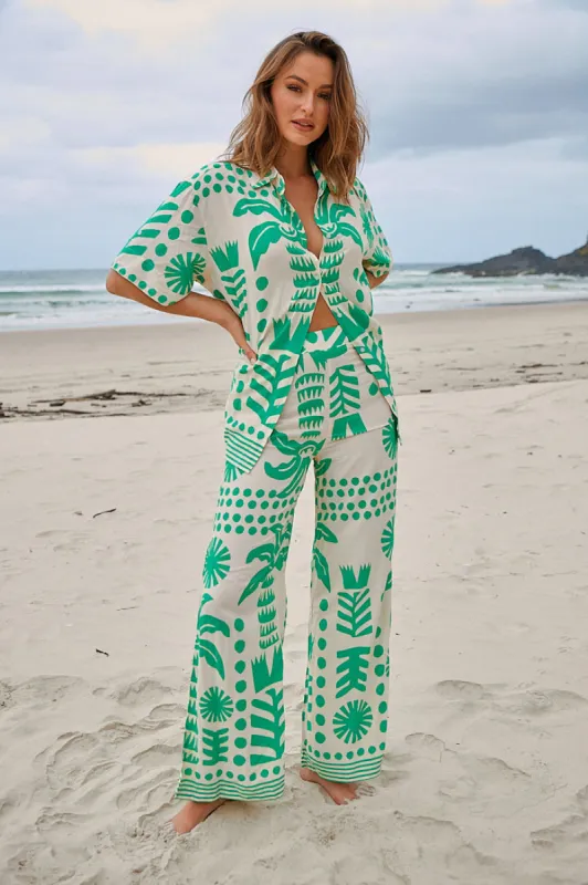 Nazare Print Jax Pants sold by Lilac and Mila
