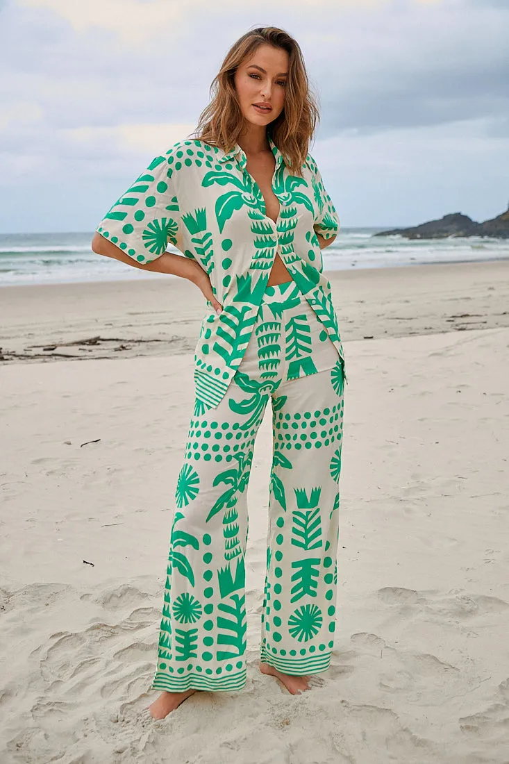 Nazare Print Jax Pants sold by Lilac and Mila