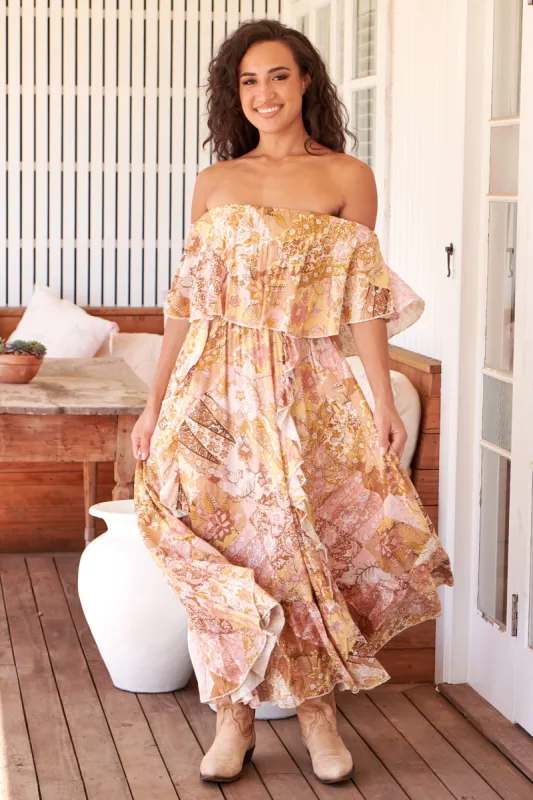 Tuscany Print Georgie Maxi sold by Lilac and Mila