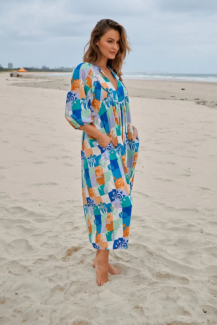 Tides Print Boheme Midi sold by Lilac and Mila product image thumbnail 5