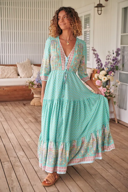 Atlantis Print Tessa Maxi sold by Lilac and Mila