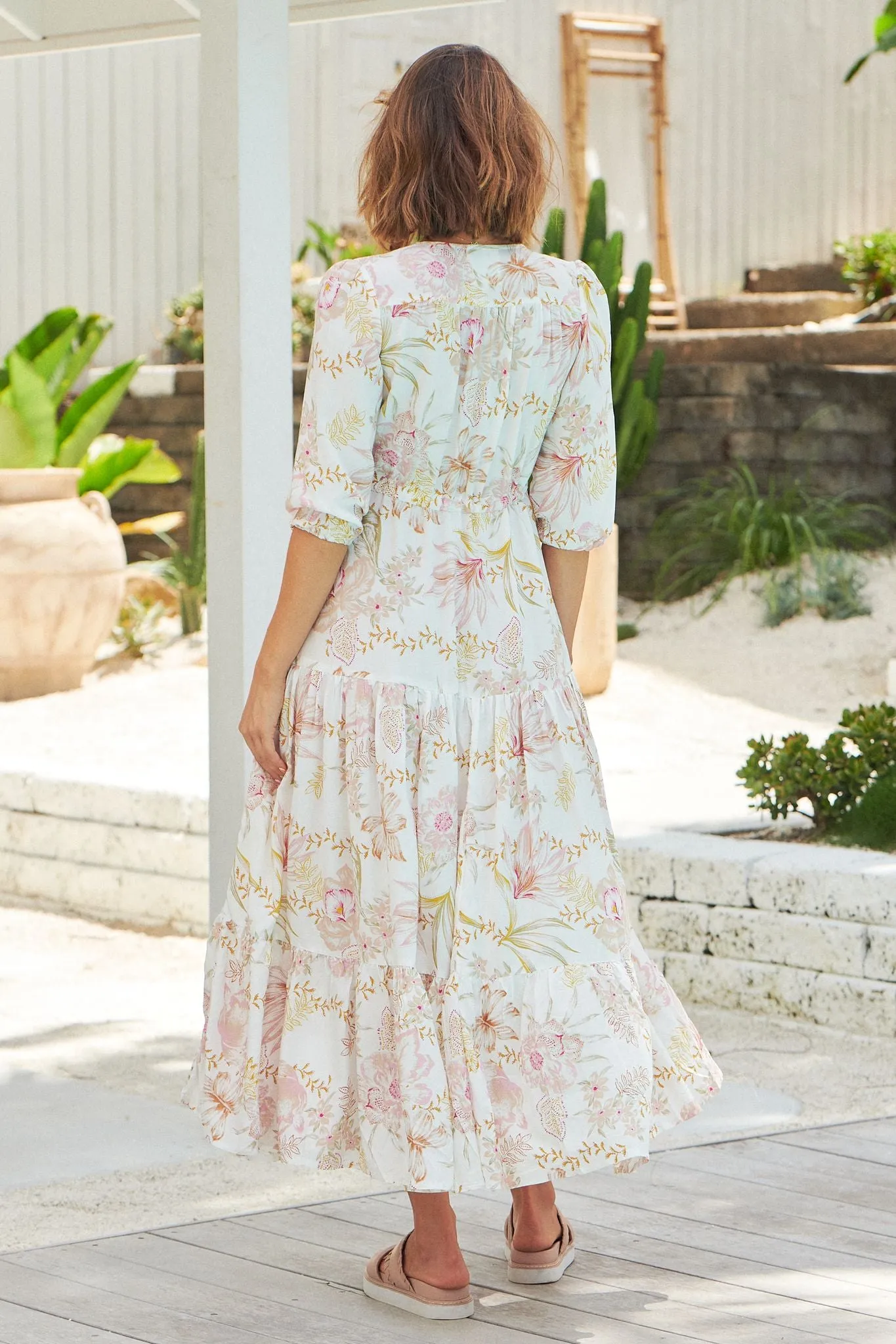 Sidney Print Tessa Maxi sold by Lilac and Mila product image thumbnail 3