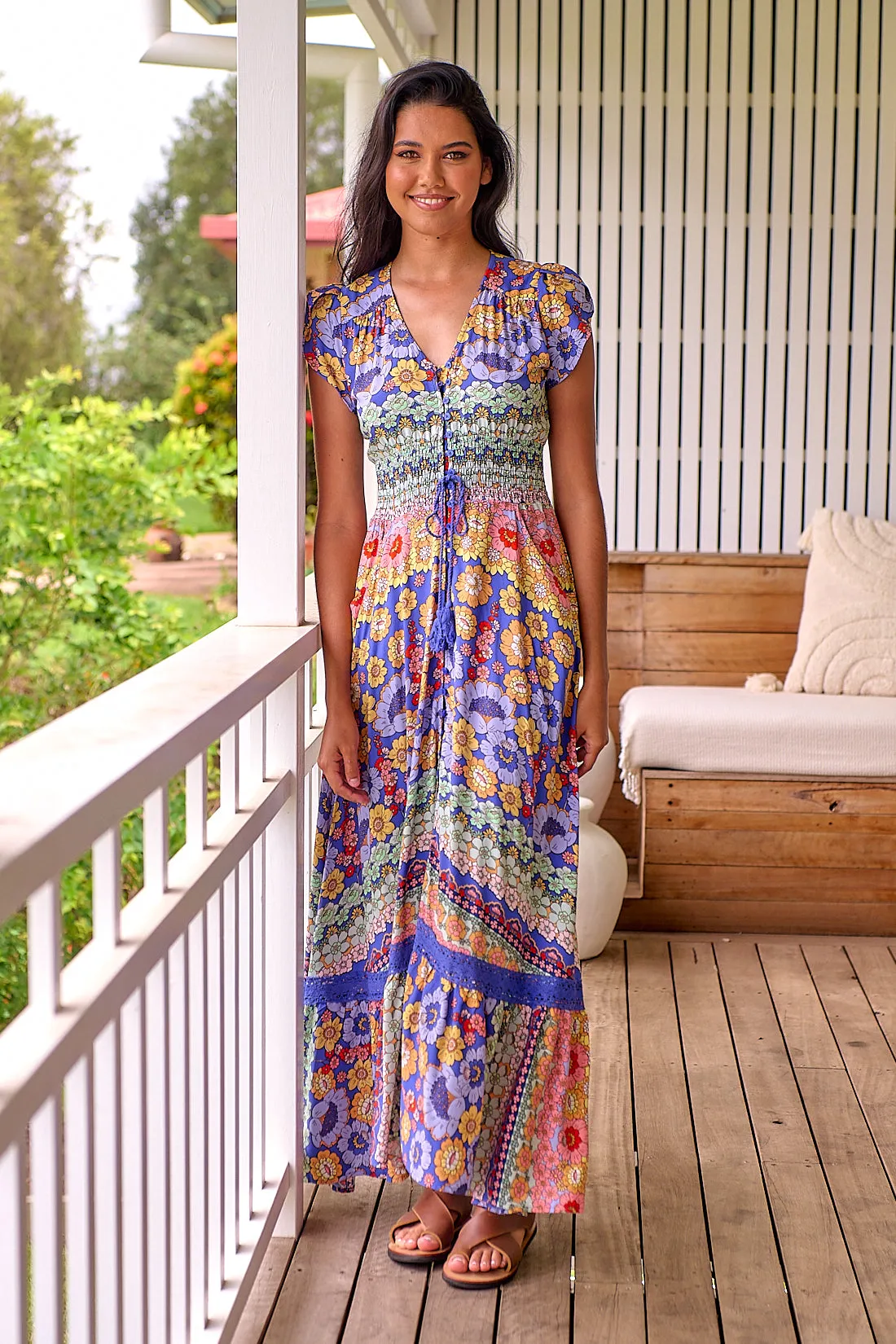 Eden Print Romi Maxi Dress sold by Lilac and Mila product image thumbnail 3
