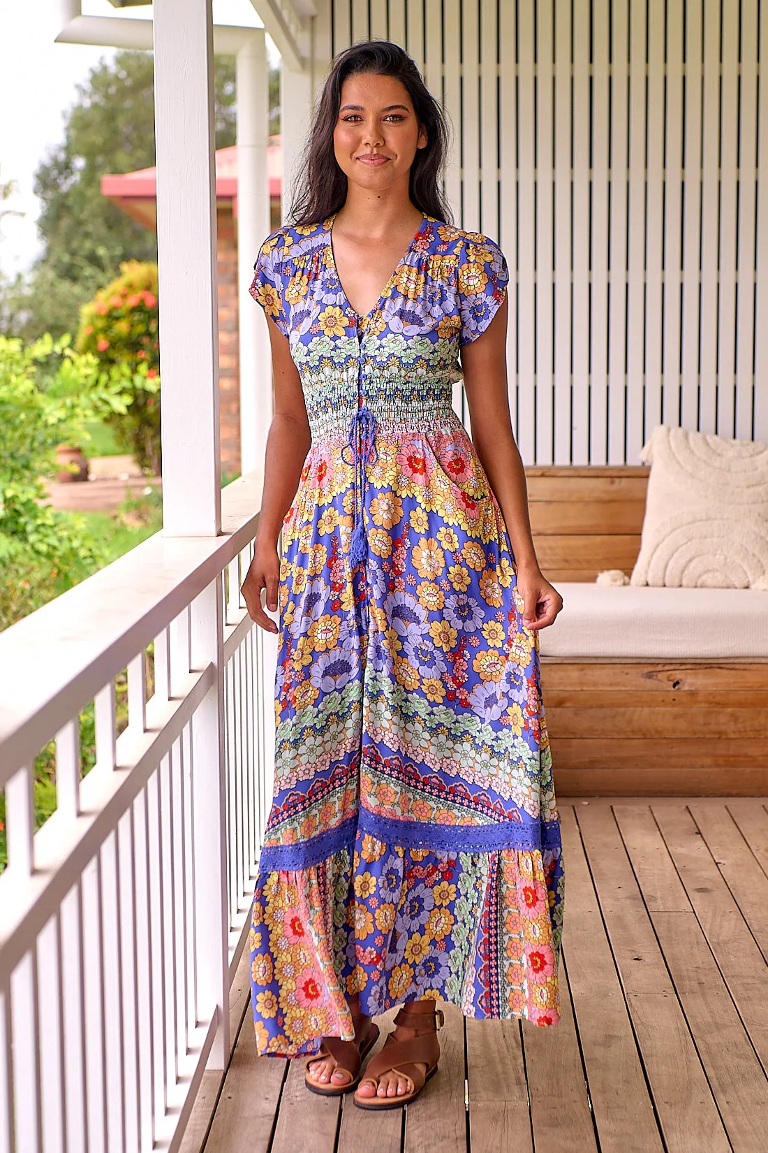 Eden Print Romi Maxi Dress sold by Lilac and Mila product image thumbnail 2