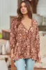 Corella Print Chloe Top sold by Lilac and Mila