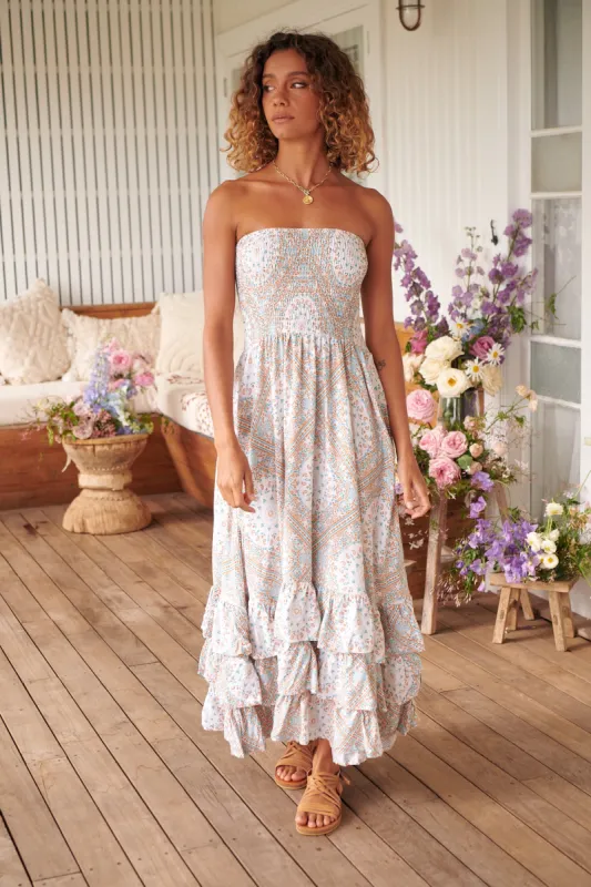 Coconut Mojito Print Samba Maxi Dress sold by Lilac and Mila