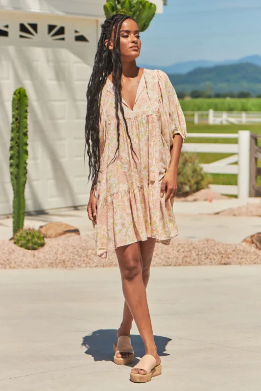 Tigerlily Print Alice Dress sold by Lilac and Mila